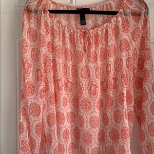 INC International Concepts Peasant Blouse🥰🌈